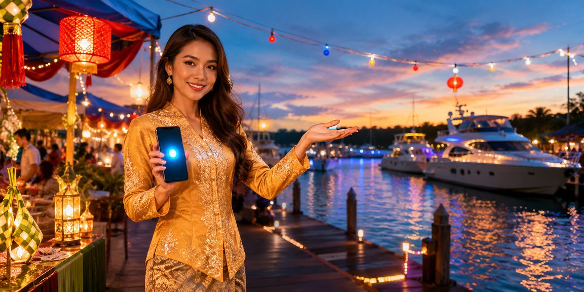 Proses deposit sempena Hari Raya di Malaysia melalui platform 706 yang selamat